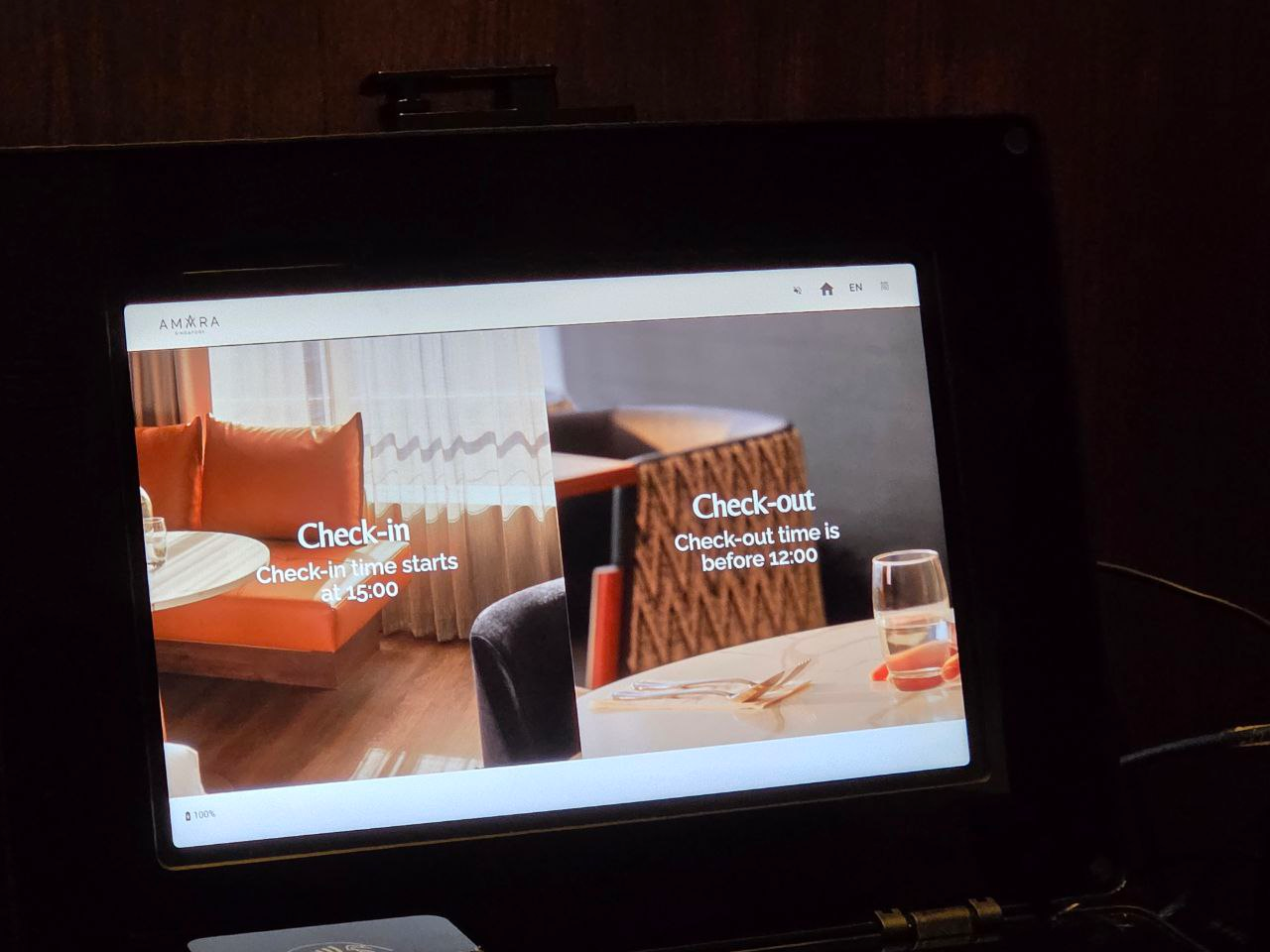 Figure 9: Amara Hotel Self-Service Kiosk