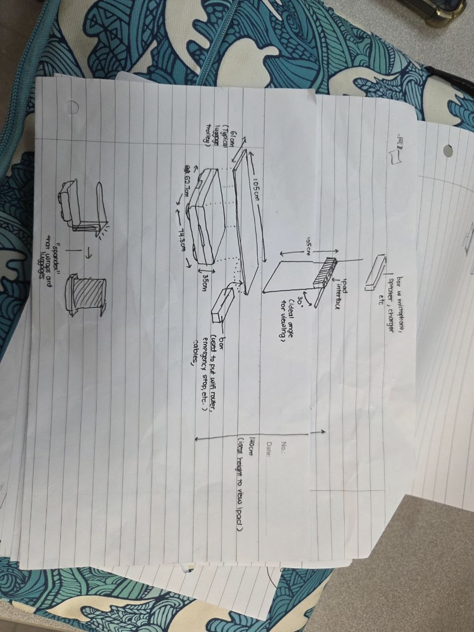 Figure 44: ELEVIA Conceptual Design Sketch