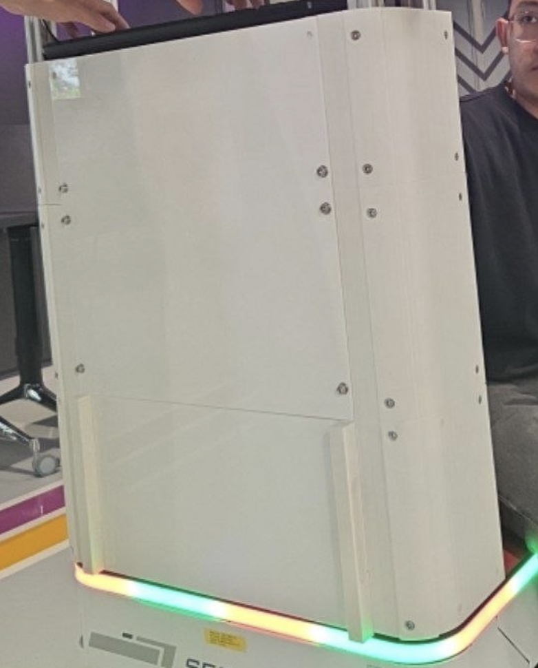 Figure 59: Assembled 3D printed panels with the magnetic panel