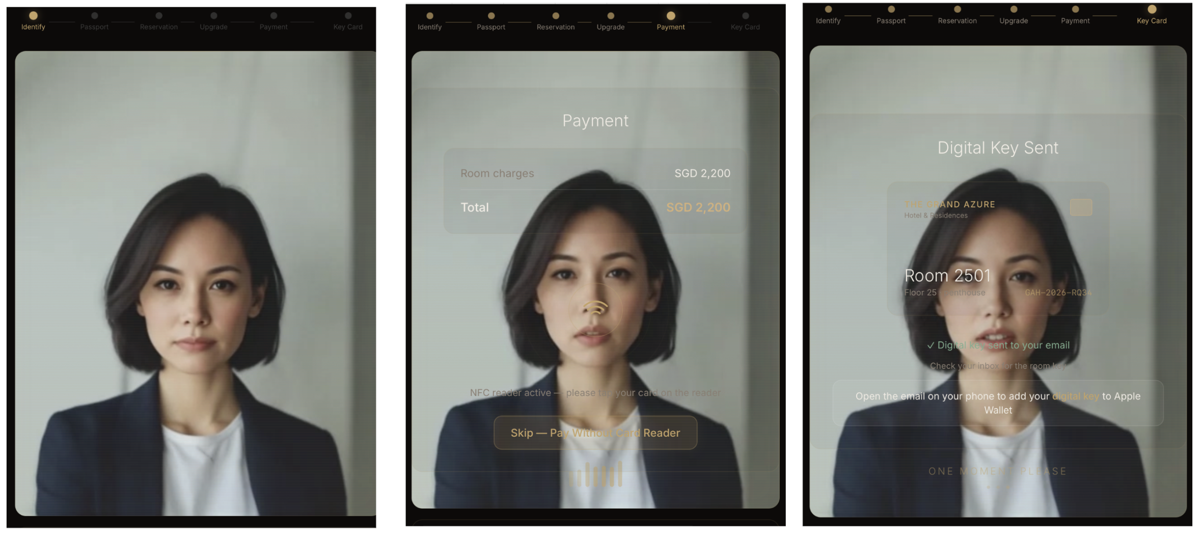 Figure 62: Example AI Interface Screenshots