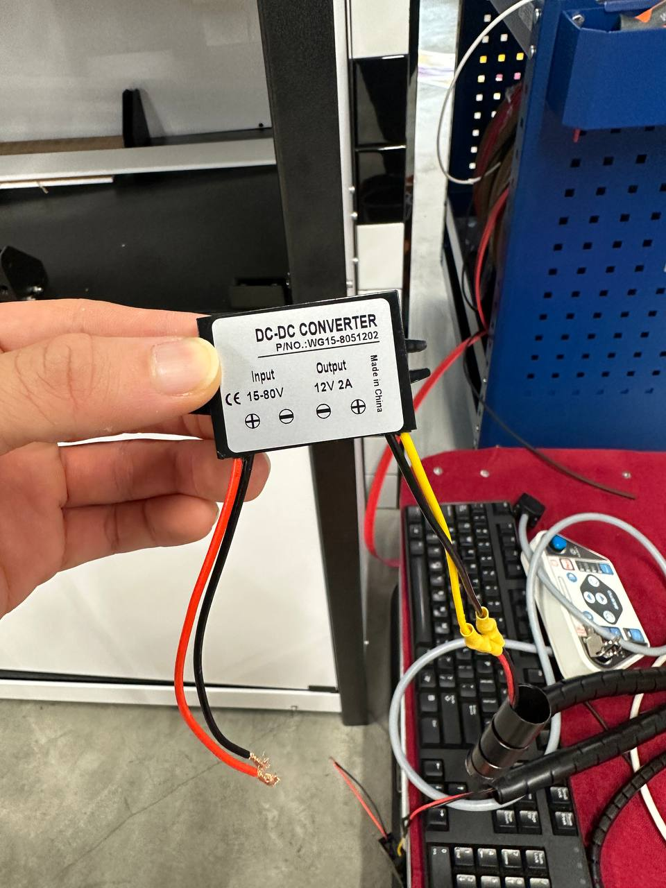 Figure 83: Wiring of Buck Converter